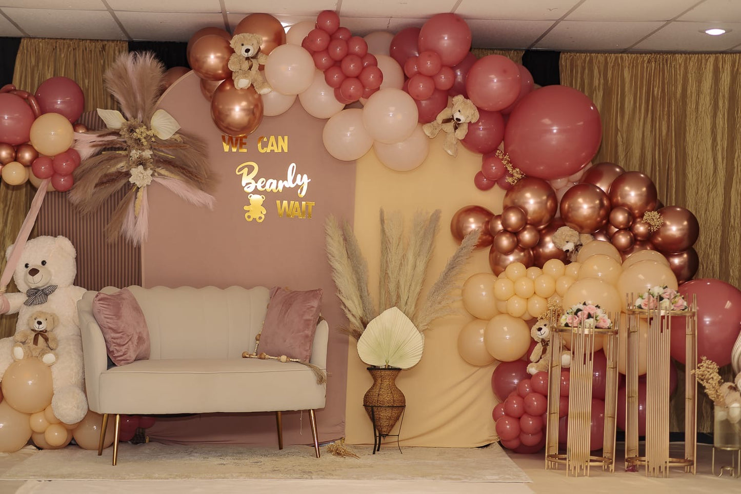 Backdrops and decoration packages starting at $499